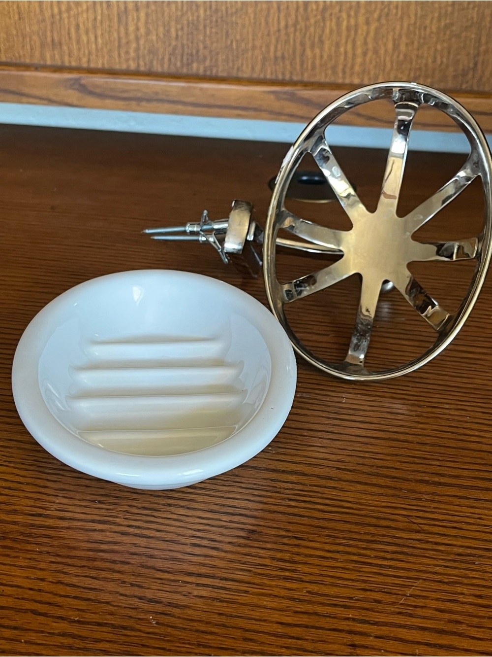 Restoration Hardware Bistro Wall Mounted Soap Dish Polished Chrome Eric Homan